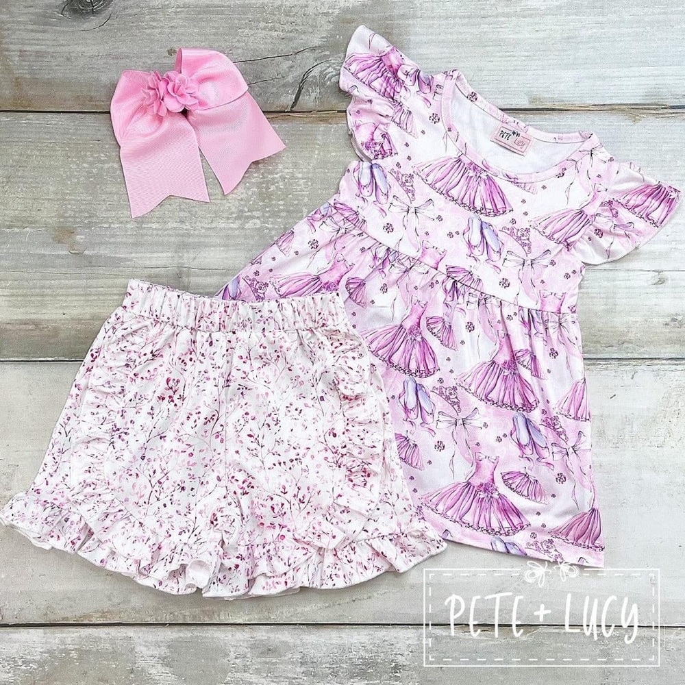 Pete & Lucy Princess Dancer Short Set